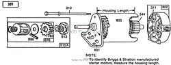 ENGINE MODEL NO. 191707-2161-01(2)