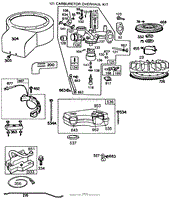 ENGINE MODEL NO. 191707-2161-01(3)