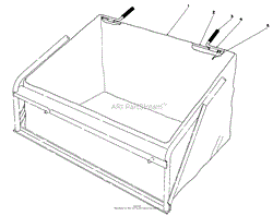 LEAF BAG MODEL 59123 (FOR USE ON TWIN BAGGER GRASS CATCHER MODEL NO. 59122 ONLY) (OPTIONAL)