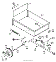 PARTS LIST-10 CUBIC FOOT DUMP CART (FACTORY ORDER NUMBER 67-1ODC01)