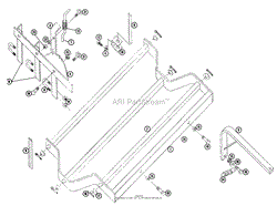 PARTS LIST-HARROW (FACTORY ORDER NUMBER 67-45HR01) (FORMERLY 7-1611)