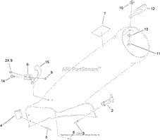 50 INCH CHUTE ASSEMBLY NO. 112-3971