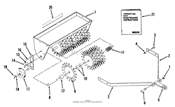 AERATOR-36 IN. (92 CM) VEHICLE IDENTIFICATION NUMBER 87-36AR01