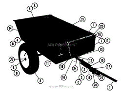 LTD-24 DUMP TRAILER PARTS LIST