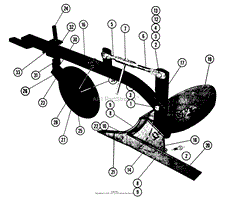 PARTS LIST FOR PP-87 PLOW