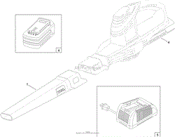 HAND-HELD SWEEPER BLOWER ASSEMBLY