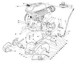 ENGINE &amp; BLADE ASSEMBLY