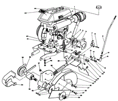 ENGINE &amp; BLADE ASSEMBLY