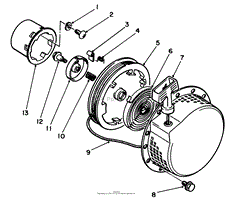 RECOIL STARTER ASSEMBLY