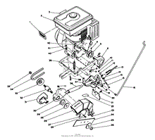 ENGINE &amp; BLADE ASSEMBLY