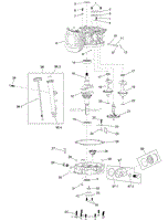 CRANKCASE ASSEMBLY ENGINE ASSEMBLY NO. 121-0412