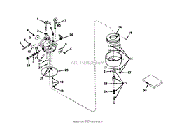 CARBURETOR NO. 631512