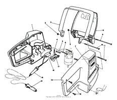 HANDLE AND SHIELD ASSEMBLY