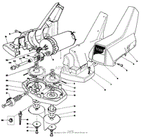 MOTOR AND GEAR HOUSING ASSEMBLY