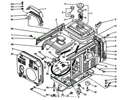 FUEL TANK &amp; COVER ASSEMBLY