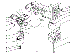 AIR CLEANER-CARBURETOR ASSEMBLY