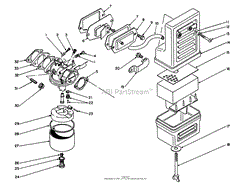 AIR CLEANER &amp; CARBURETOR ASSEMBLY