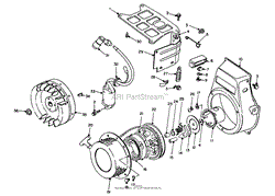 REWIND STARTER &amp; MAGNETO ASSEMBLY