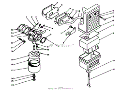 AIR CLEANER &amp; CARBURETOR ASSEMBLY