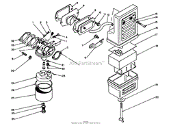 AIR CLEANER &amp; CARBURETOR ASSEMBLY