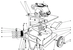 ENGINE AND BASE ASSEMBLY