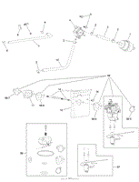 FUEL SYSTEM ASSEMBLY ENGINE ASSEMBLY NO. 127-9358