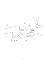 GOVERNOR CONTROL ASSEMBLY ENGINE ASSEMBLY NO. 127-9358