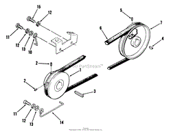 DRIVE BELT AND PULLEYS