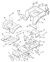 FRAME, SHEET METAL AND COVERS