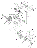 CLUTCH, BRAKE AND SPEED CONTROL LINKAGE(2)