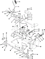 CLUTCH, BRAKE AND SPEED CONTROL LINKAGE