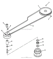 DRIVE BELT AND PULLEYS