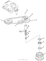 DRIVE BELT AND PULLEYS