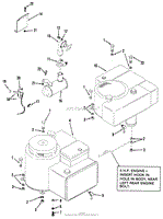 ENGINE, THROTTLE CONTROL AND EXHAUST SYSTEM