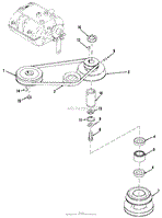 DRIVE BELT AND PULLEYS