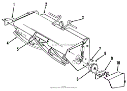 58&quot; PROFESSIONAL REAR MOWER ASSEMBLY PARTS LIST