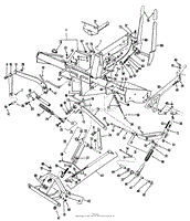 MAIN FRAME AND COUNTER BALANCE ASSEMBLY PARTS LIST