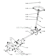 FRONT AXLE AND STEERING