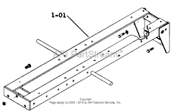 1.000 FRAME ASSEMBLY