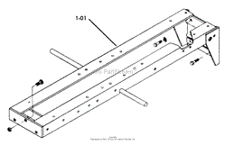 1.000 FRAME ASSEMBLY (FIG. 1)