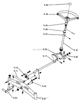 5.000 FRONT AXLE AND STEERING (FIG. 5)