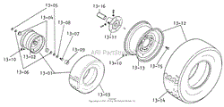 WHEELS, TIRES, HUBS