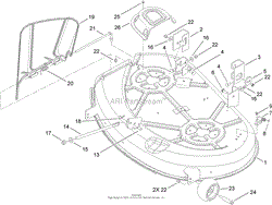 42 INCH DECK ASSEMBLY