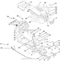 DASH, FUEL TANK AND HOOD ASSEMBLY