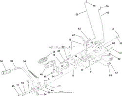 BRAKE AND TRACTION PEDAL ASSEMBLY