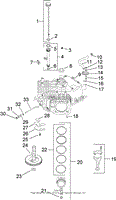 CRANKCASE ASSEMBLY KOHLER SV720-0011