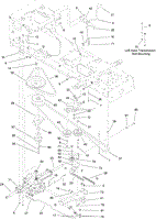 TRANSMISSION, BELT AND PULLEY ASSEMBLY