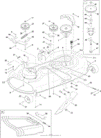 46 INCH DECK ASSEMBLY