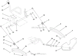 DECK LIFT ARM ASSEMBLY