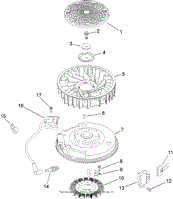 IGNITION AND ELECTRICAL ASSEMBLY KOHLER SV540-0019